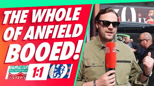 'THE WHOLE OF ANFIELD BOOE'D!' | Liverpool 1-1 Chelsea | AGT | Instant Match Reaction