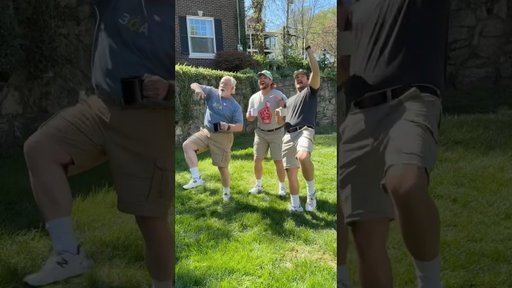 Dads when they hear unusual heavy equipment in the neighborhood 👨 #shorts