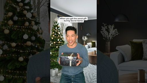 When you get the WORST gift during Secret Santa 🤣 @ASUS_Canada #ASUSCA