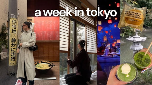 a week in tokyo