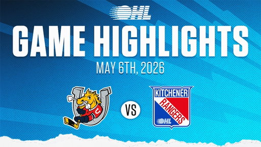 OHL Highlights: Barrie Colts @ Kitchener Rangers May 6th, 2026