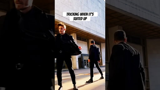 How Tricking Looks in a Suit & Tie