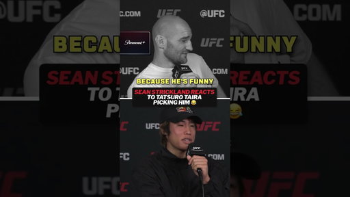 "Because he's funny." 😂 #UFC #ufc328