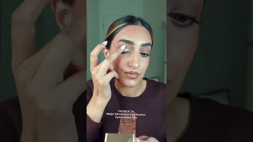 ⁠@patrickta Major Dimension Eye Illusion Duo #eyeshadow #makeuptutorial #makeup #shorts #fypシ
