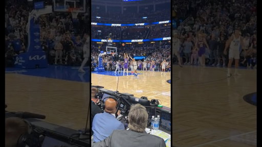 Courtside view of Luke Kennard's game winner vs Magic 🔥