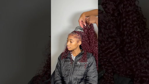 $50 hairstyle Because Rent is due. Quick Weave over locs. #fyp #quickweave #protectivestyles