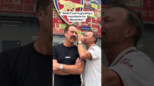 Who’s in? Pete Tong MBE and #Arsenal's David Seaman are. Sign up at Movember.com