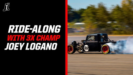 850HP Drift + Burnout Ride-Along with NASCAR Champion – Joey Logano