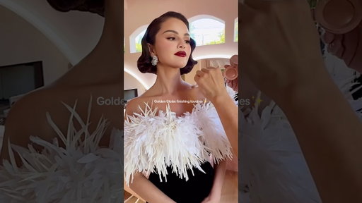 @selenagomez ‘s glow for the Golden Globes: Positive Light Silky Touch Highlighter in Mesmerize
