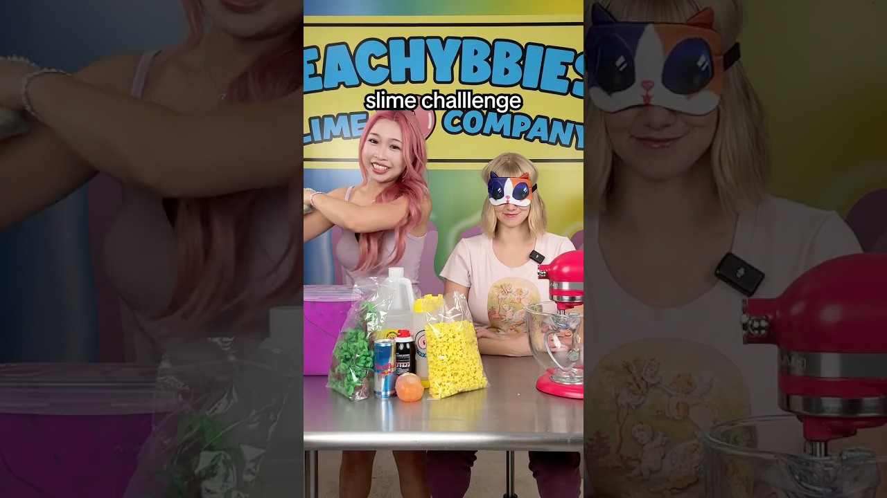 Yes or No Slime Challenge with Hanna