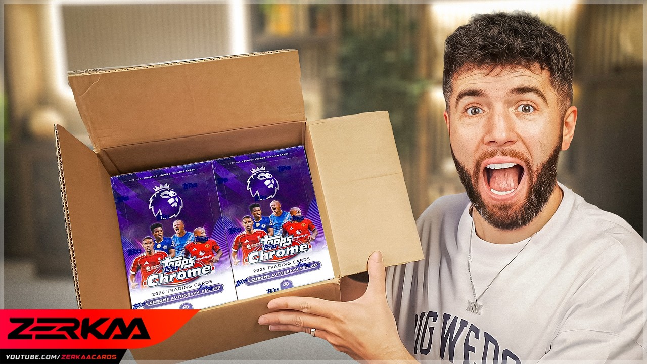 OPENING 6 BOXES OF *NEW* TOPPS CHROME PREMIER LEAGUE 2026!