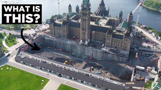 Why Canada Blasted a Huge Hole Outside its Parliament