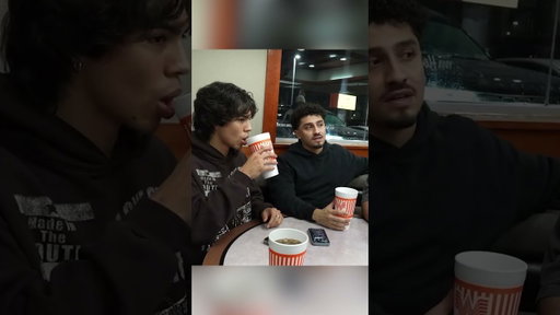 Finally they want to eat with me