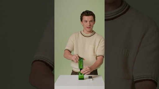 The art of refilling, starring Tom Holland and a very patient crew. #PradaBeauty #PradaFragrances