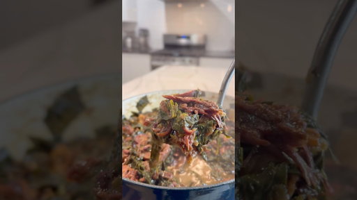Gumbo Greens 🥬🍛 #food #foodie #shorts
