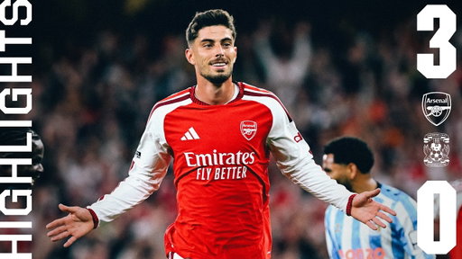 HAVERTZ, SAKA & ODEGAARD SECURE OUR OPENING-DAY WIN  | HIGHLIGHTS | Arsenal vs Coventry (3-0) | EPL