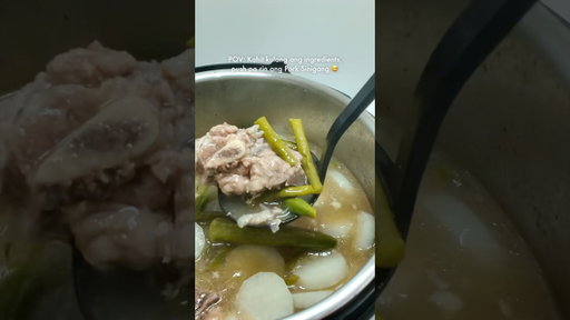 Instant Pot Sinigang na kulang sa ingredients. 😅 #cooking