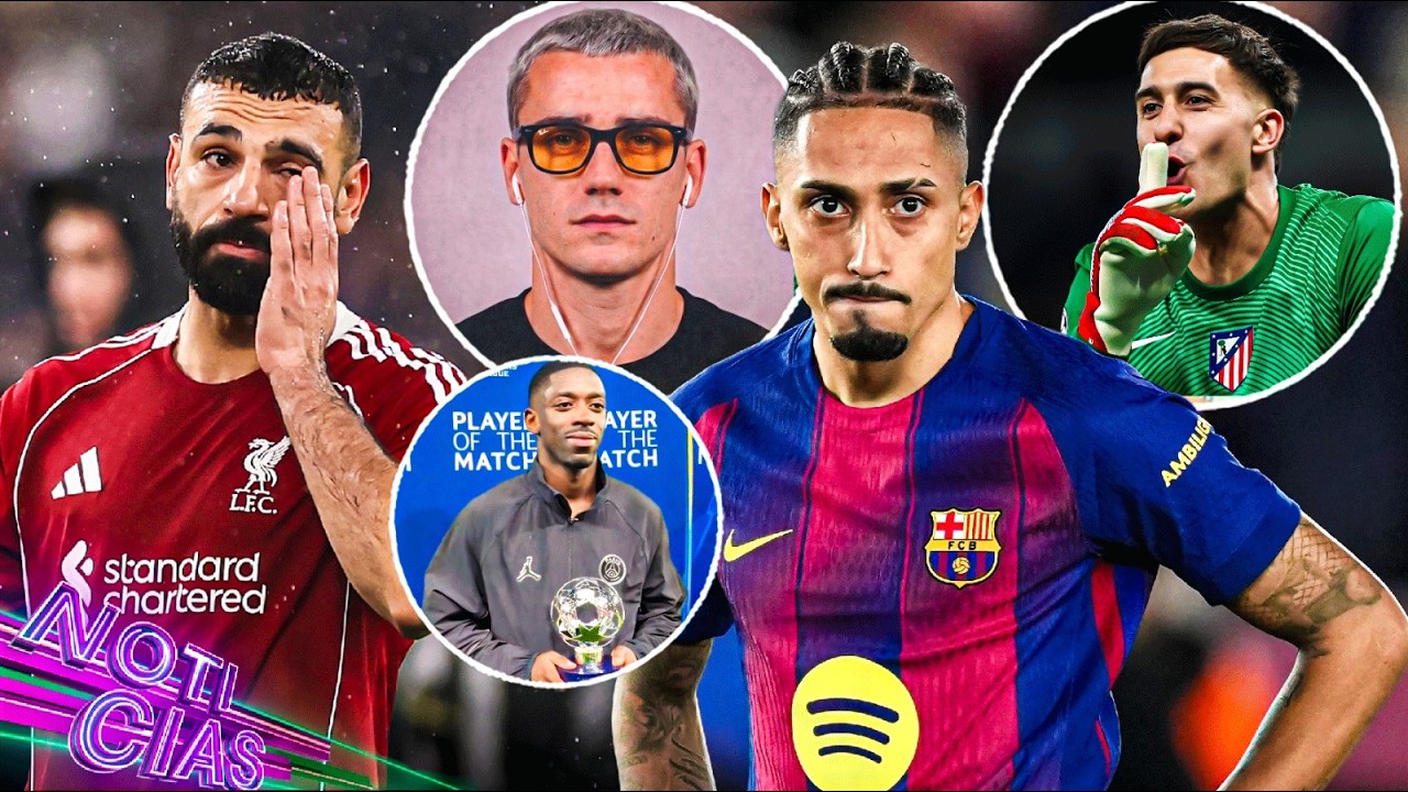 ¿Robo? ¡Responden a Raphinha! | 'Burlas' del Atléti al Barça | Salah se despide; Dembélé MVP