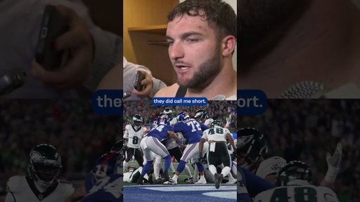 How Skattebo felt after scoring his second TD #shorts #nfl #Giants #nygiants
