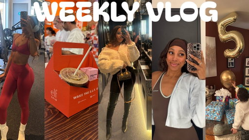 BALANCING SINGLE MOM LIFE : 5TH BDAY PREP |BASKETBALL PRACTICE | PR EVENTS | GIRLS NIGHT & FITNESS!