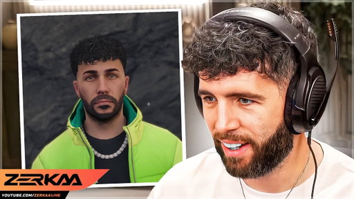 Zerkaa Creates His FIRST NoPixel V Character...