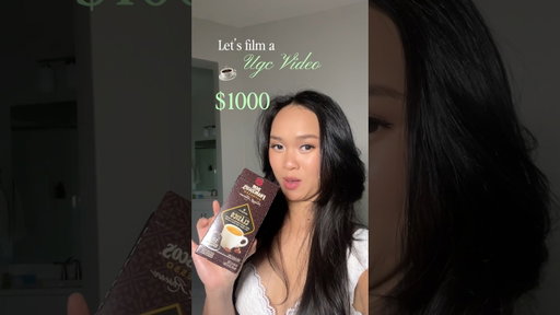 Let’s film $1000 worth of UGC videos! #coffee #ugcexample
