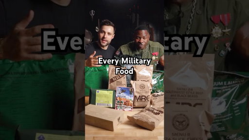 I Tried Military Food from EVERY Country