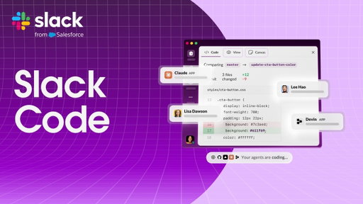Slack Code: Where Your Team and Agents Build Together