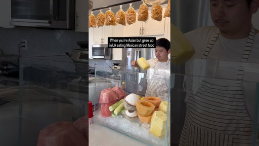 When you grew up eating Mexican street food in LA