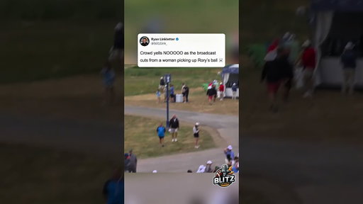 Rule number one of golf is to never touch someone else’s ball smh #golf #usopen