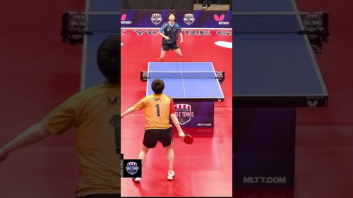 WILD exchange between Jeongwoo Park and Jinbao Ma 🤯 #MLTT4 #tabletennis #pingpong