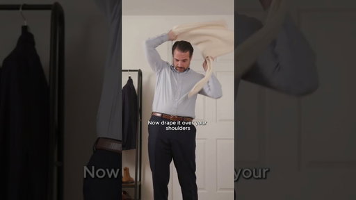 Sweater Over Shoulders Tutorial (The Right Way)