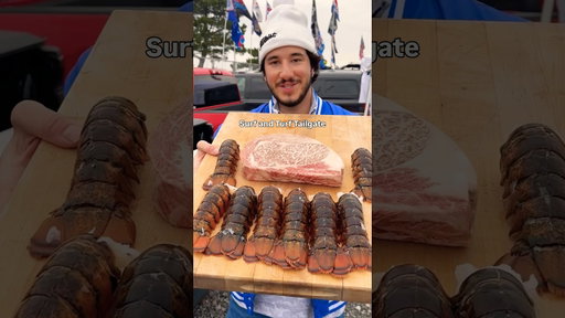 Steak n Lobster Tailgate for NFL Playoffs
