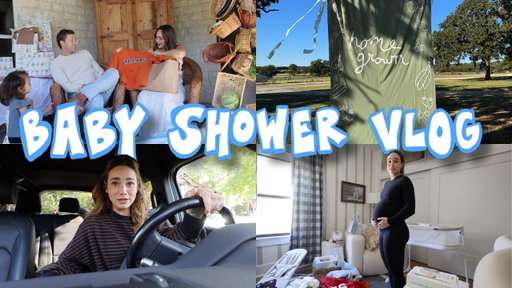 BABY SHOWER VLOG | the most special day celebrating our BABY!!!!!