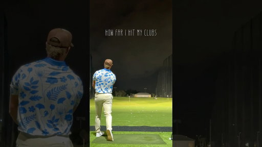 My stock yardages #golf #golfswing #sports #fitness #athlete