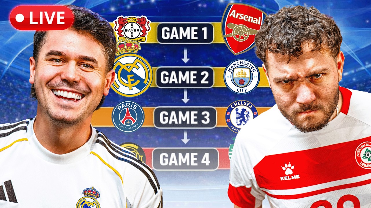 🔴 FRONT THREE LIVE: CHAMPIONS LEAGUE MATCHDAY PREDICTIONS 🔥