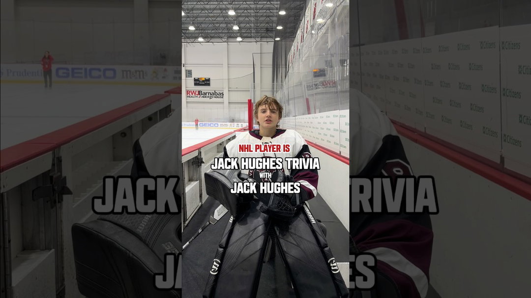 Well, Jack Hughes would know everything about Jack Hughes. #jackhughes #shorts #njdevils #nhl
