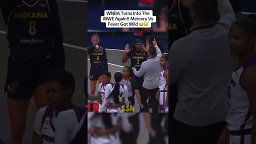 WNBA Turns Into The WWE Again!! Mercury Vs Fever Got Wild 😂😳