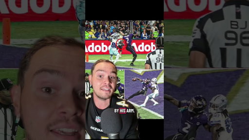 Ravens vs Cowboys had a “ball don’t lie” moment #baltimoreravens #nfl #dallascowboys