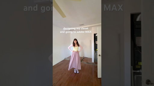 just an Adobe girl at Adobe MAX