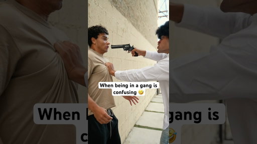 When being in a gang is confusing‼️🤣 #comedyshorts #sketchcomedy #snl
