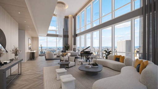 INSIDE a One57 Sky Mansion on Billionaires’ Row with Central Park Views | SERHANT. Tour