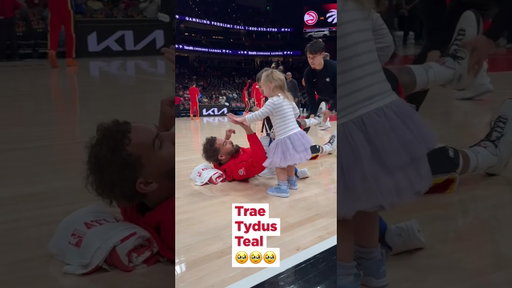The CUTEST way to start the season 🫶🫶🫶 #traeyoung #wholesome