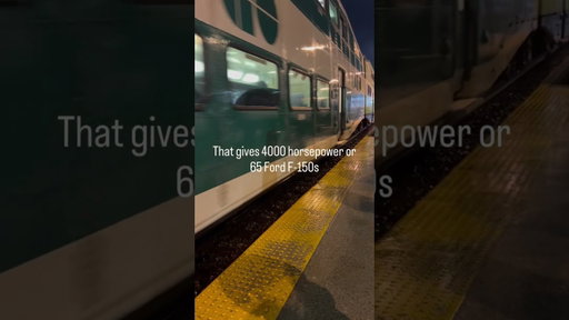 The GOat Train has Massive Horsepower that will Surprise You