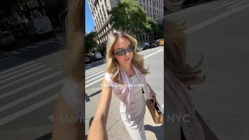 Morning vlog in nyc 🚕🌸 #dayinmylife