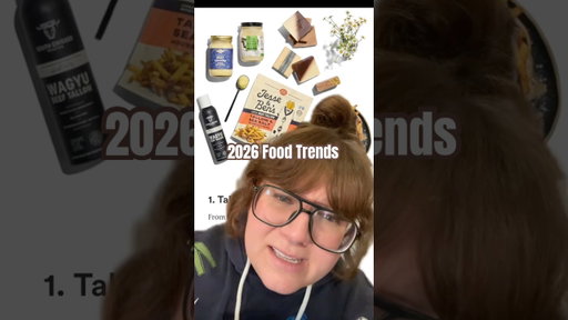 Our take on the newest food trends…