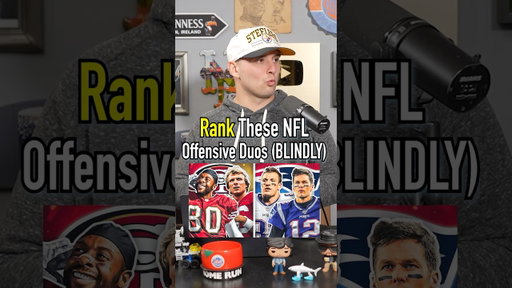 Rank These NFL Offensive Duos (Blindly) #shorts  #nfl #football #tombrady #gronk