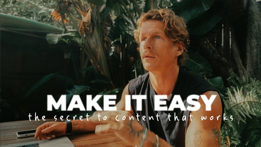 Why its so hard to just create the damn video - and instantly getting over it...