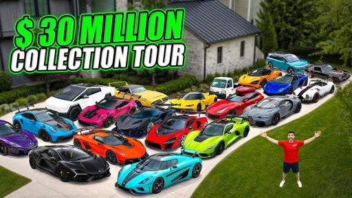 FULL TOUR Of My $30 MILLION Hyper & Supercar Collection 4.0