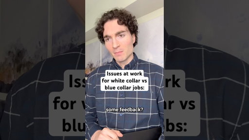 When you think about the white collar issue is more substantial